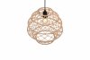 Lampa wisząca pleciona kolor naturalny owalna boho rystykalna industrialna minimalistyczna nad stół do salonu sypialni HIVE R31681936 Rl